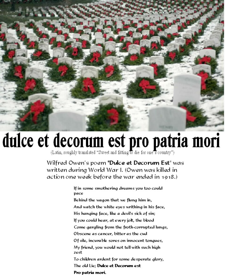 dulce et decorum