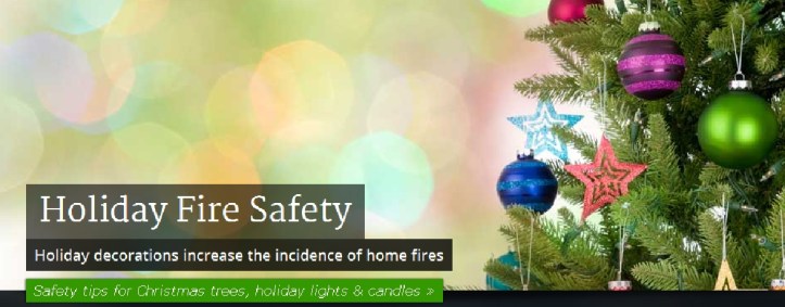 holiday fire safety