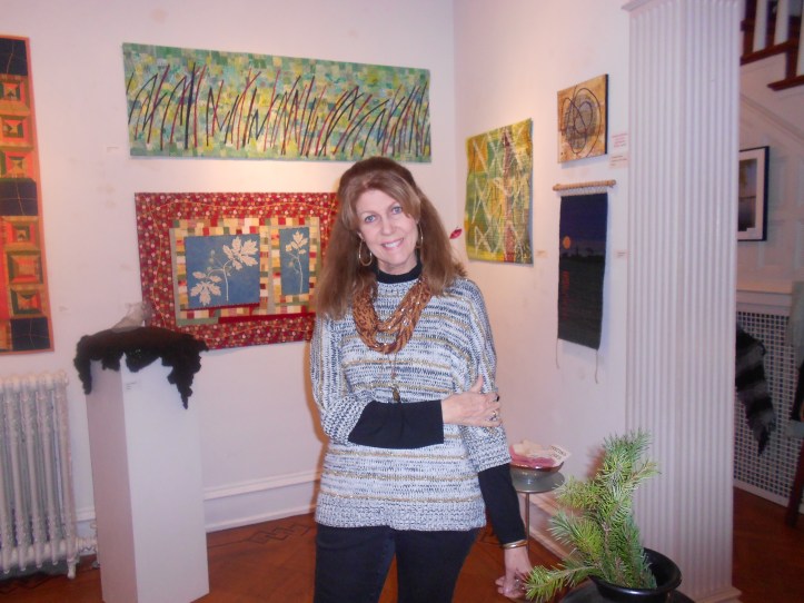 Owner Claire Lavin greets visitors