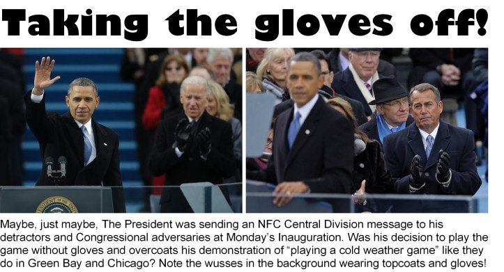 taking the gloves off