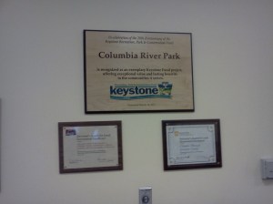 river park award prominent position