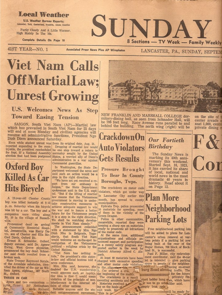 1963 newspaper 1