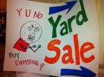 yard sale