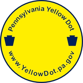 yellow dot