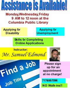 assistance is available