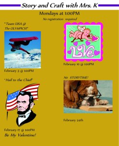 monday story and craft