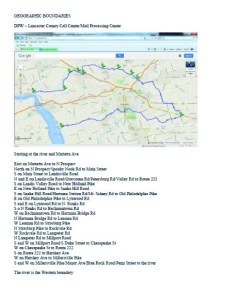 geography of DPW site