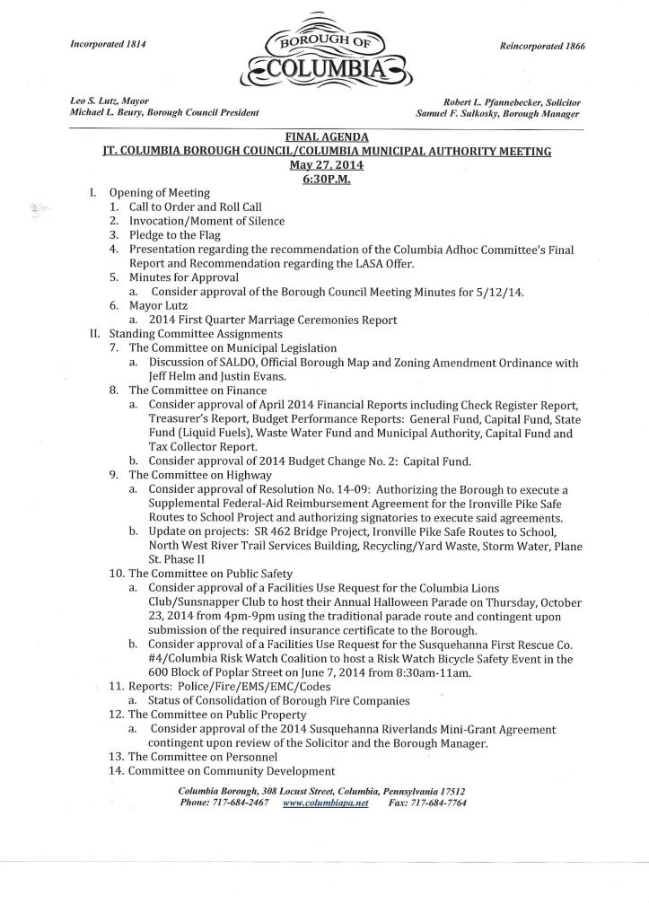 council meeting May 27 page 1