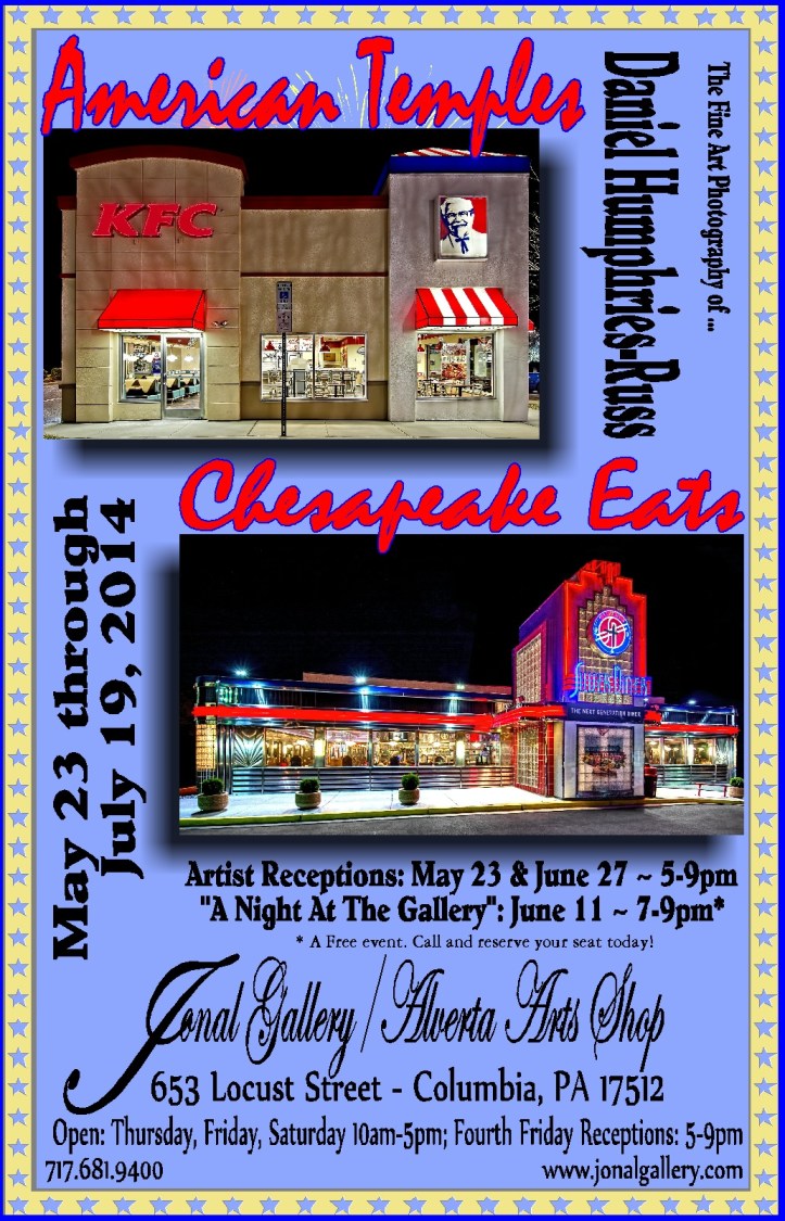 jonal Daniel Humphries-Russ American Temples Poster