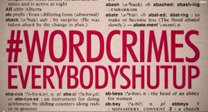 word crimes