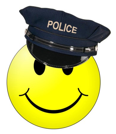 SMILEY STRIKES AGAIN