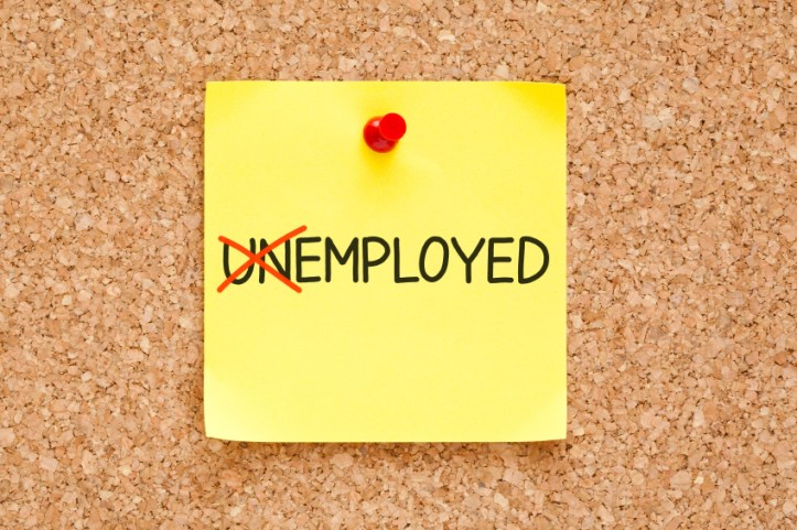 Employed Not Unemployed Sticky Note