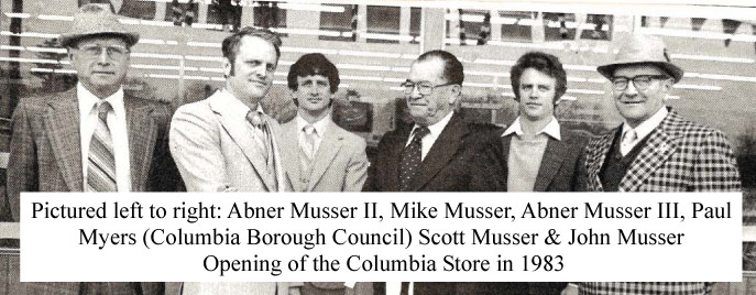 mussers columbia opening
