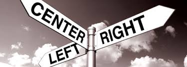 left right center