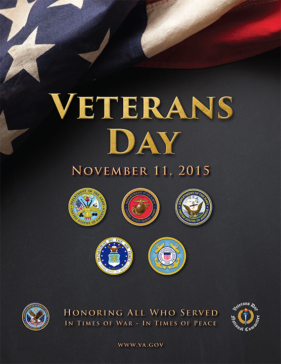2015 veterans day poster