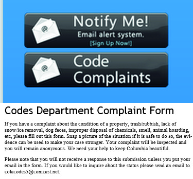 code complaint