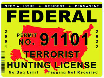 terrorist license