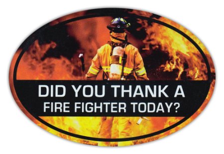 thank a firefighter