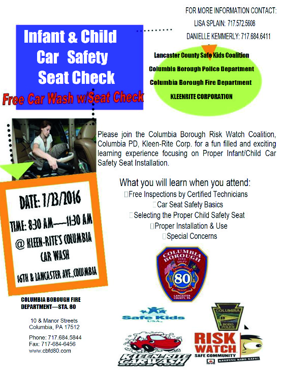 car seat safety check