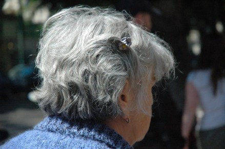 aging woman