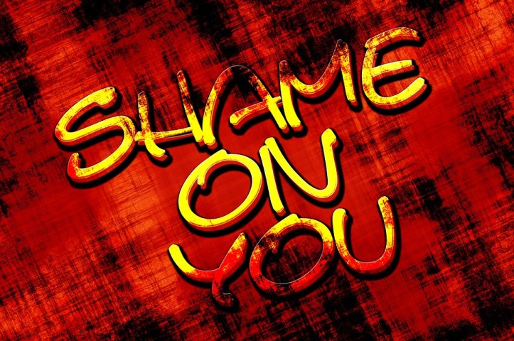 shame on you