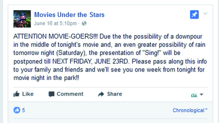 movies under the stars