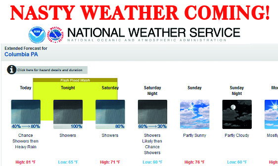nsaty weather