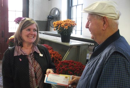 Gift certificate winner