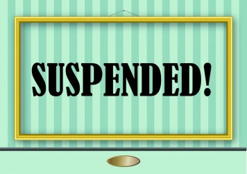 SUSPENDED