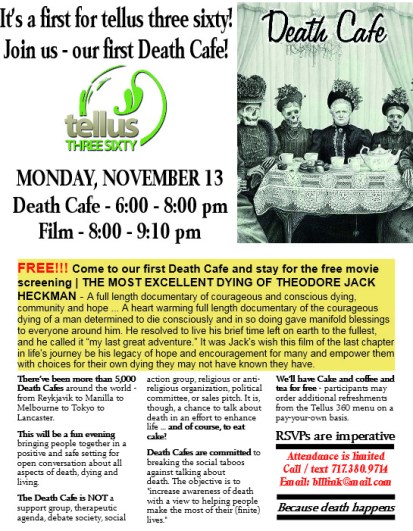 11-13 Death Cafe flyer