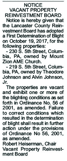 25 - blight properties