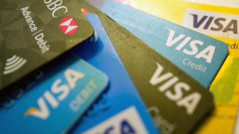 Credit cards. Debit Cards.