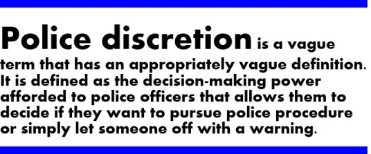 police discretion