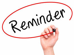 reminder