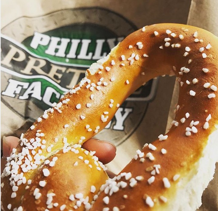 free soft pretzel