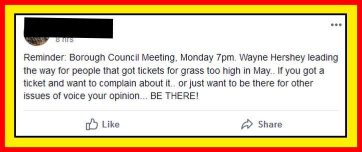 fb meeting reminder