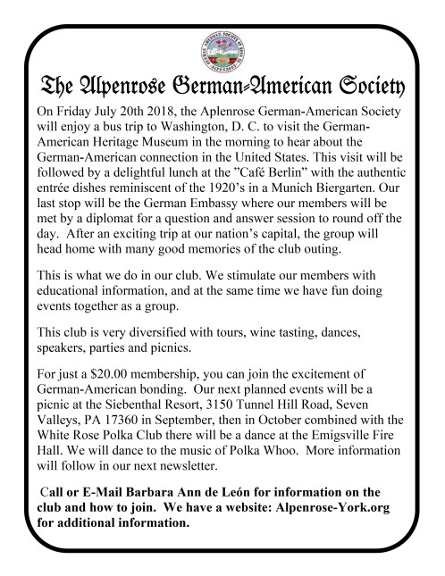 alpen rose press release