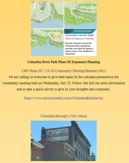 borough website info