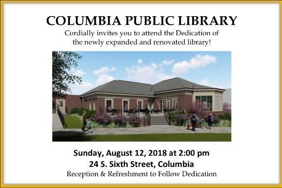 columbia library opening