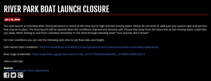 launch closed