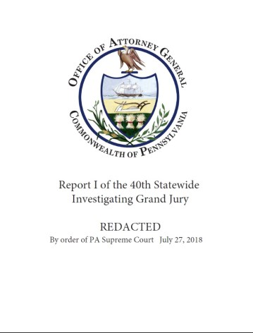 grand jury report - Catholic sex crimes
