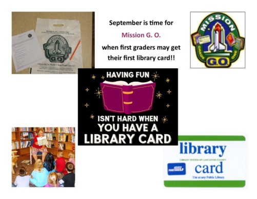 first library card