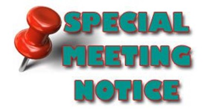 special meeting
