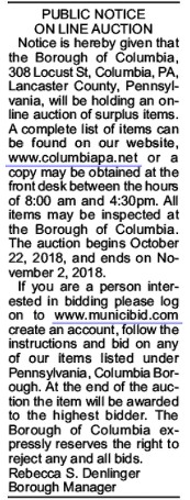 online auction
