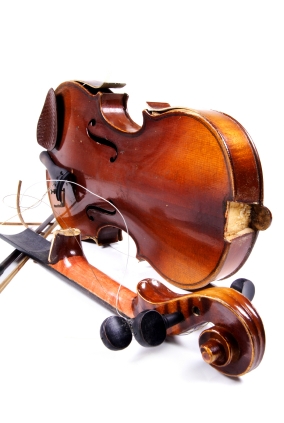 violin-broken