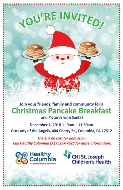christmas pancake