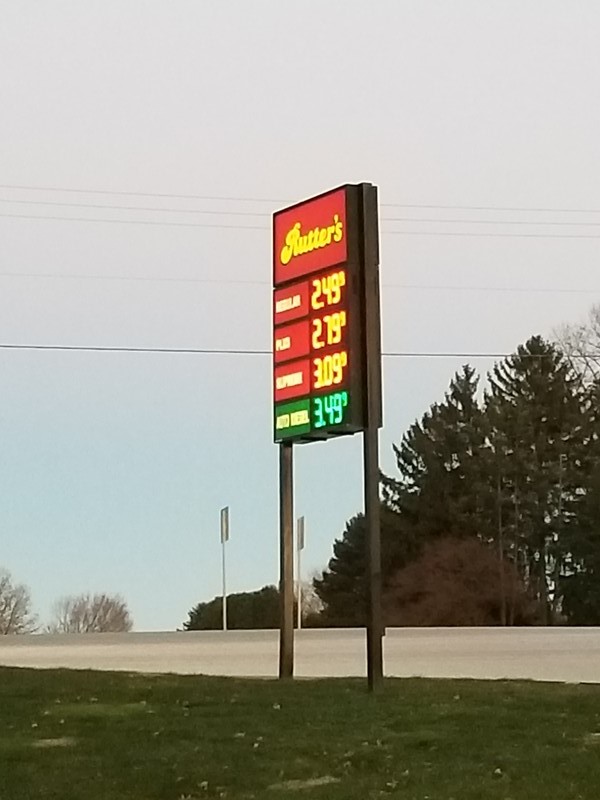 gas in wville