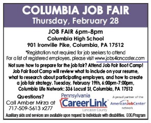 columbia job fair