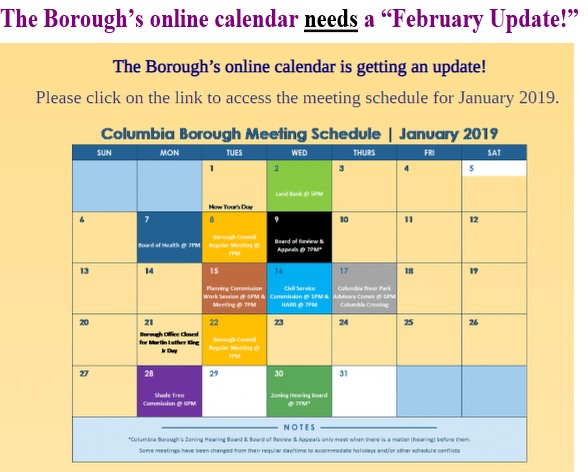 february calendar