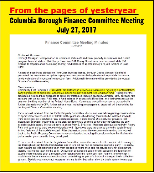 pages of yesteryear 7-27